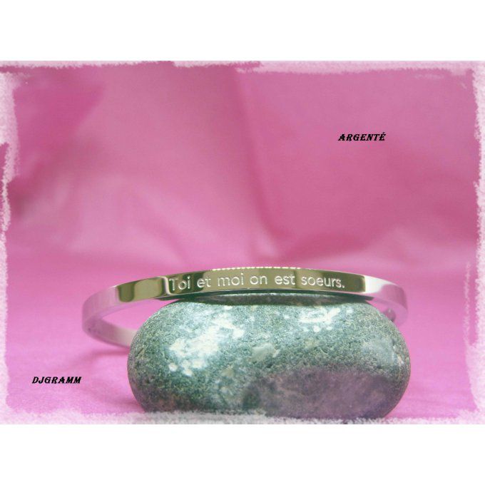 bracelet-acier-message