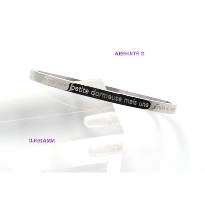 BRACELET ACIER MESSAGE