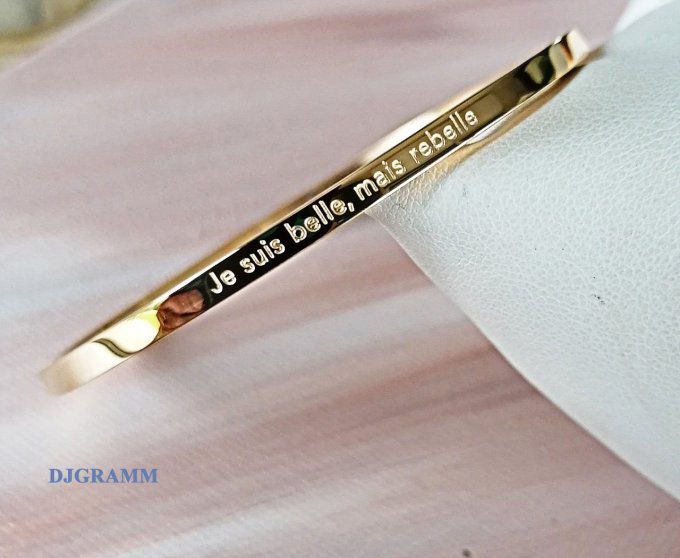 Bracelet-message-grave-acier-belle-rebelle