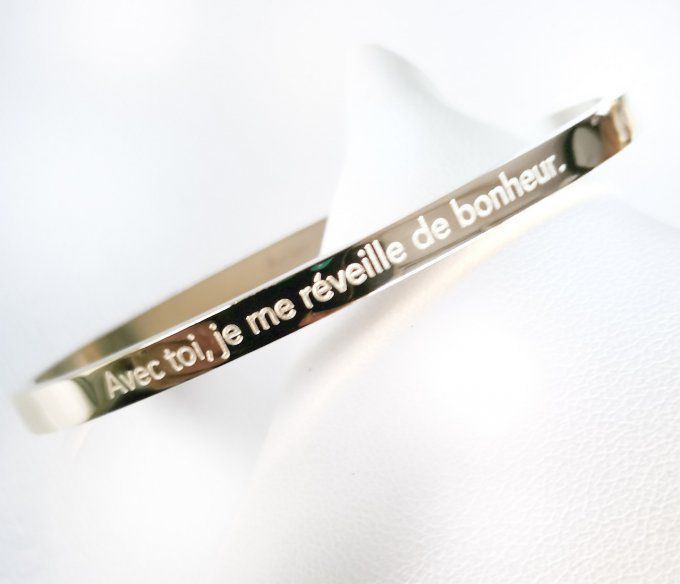 Bracelet-acier-message-reveille-toi-bonheur