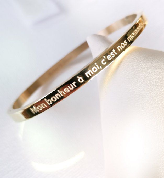 bracelet-message-jonc ferme-bonheur-famille-amour