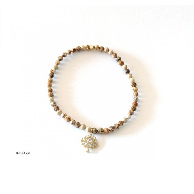 bracelet-pierre-naturelle-jaspe-arbre-vie-acier-dore