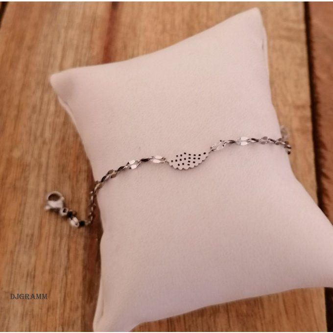 bracelet-acier-fines-perles-argente-aile-ange