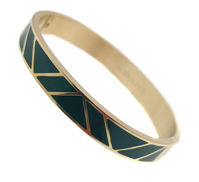 bracelet-jonc-MANCHETTE-large-acier-ferme-colore-emaille-vert