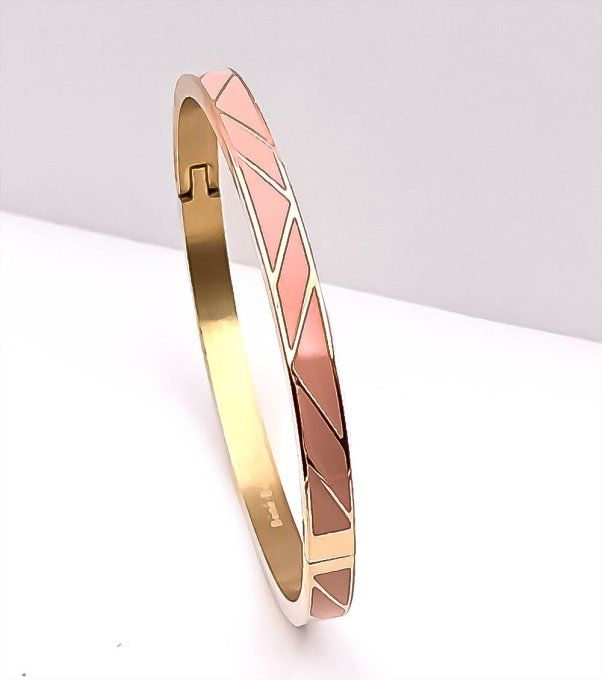 bracelet-jonc-manchette-georgette-acier-ferme-colore-emaille-rose-bonbon