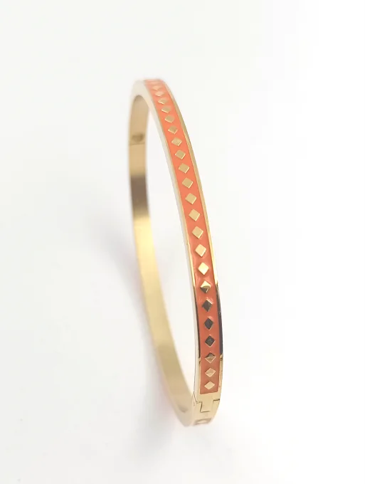 bracelet-jonc-manchette-georgette-acier-ferme-colore-emaille-orange