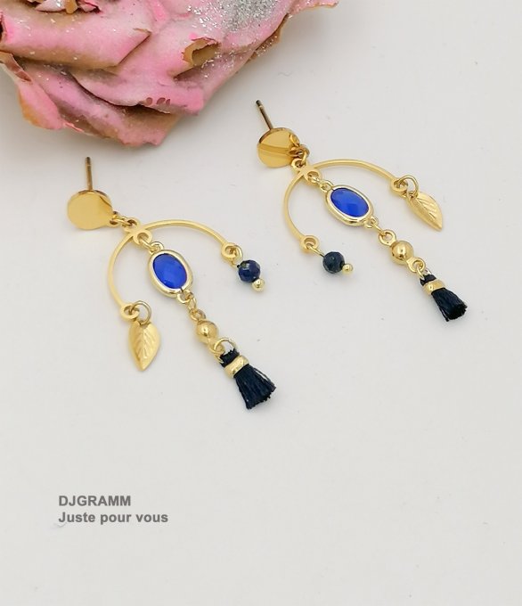 boucles-oreilles-acier-attrape-reve-bleu