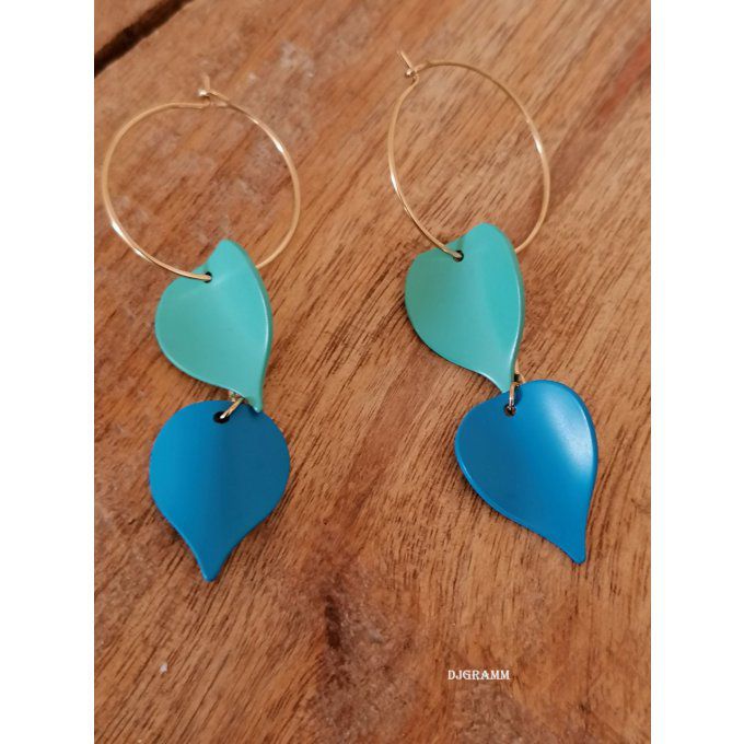 Boucles-oreilles-anneaux-bleu-vert