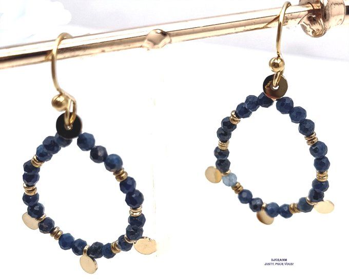 Boucles-oreilles-acier-pierre-lapis-lazuli-goutte