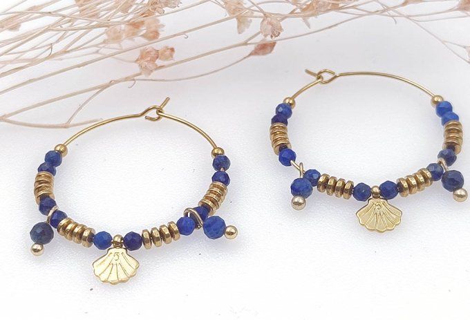 Boucles-oreilles-acier-pendantes-dore-creole-pierre-naturelle-lapis-lazuli