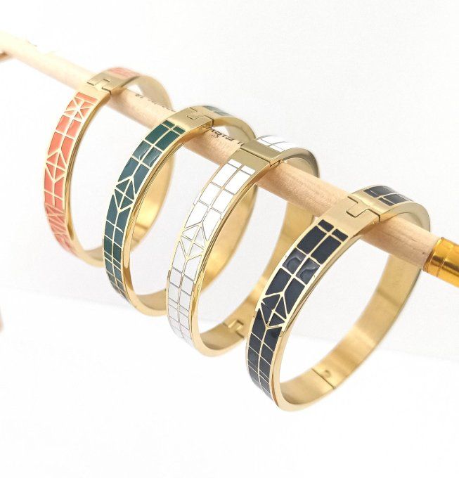 bracelet-jonc-acier-emaille-couleur-orange