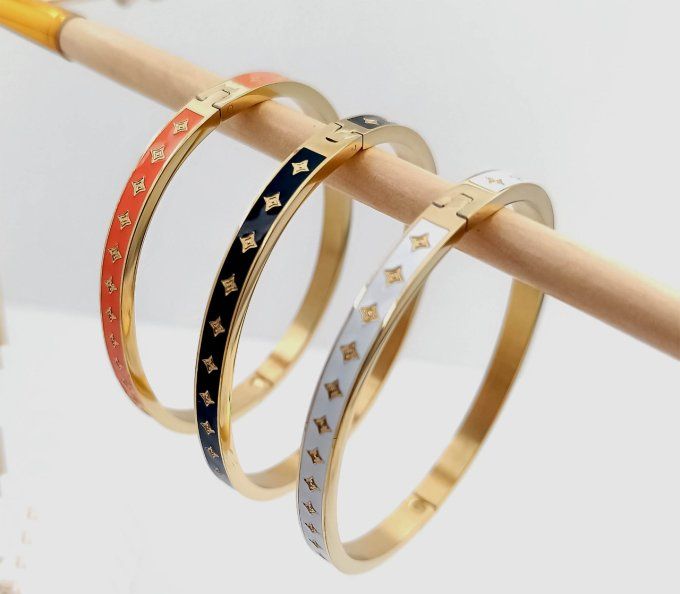 bracelet-jonc-femme-ferme-manchette-georgette-acier-colore-emaille